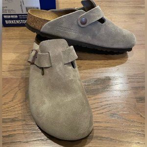 Birkenstock Boston Clogs in Wide Size (US 6-6.5) EUR 37